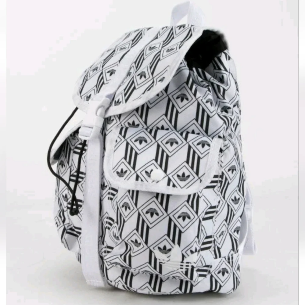 Adidas Monochrome Geometric Women's Backpack - Picture 3 of 13